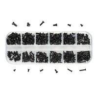 Juego de 300 tornillos M2 M2.5 M3, para PC, juego de tornillos para ordenador portátil, juego de mini tornillos, tornillos de ordenador, tornillos Phillips universales, HDD M.2 SSD reparación de