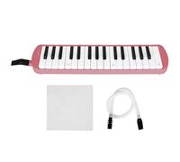 Juego de 32 melodicas profesionales con teclado, 32 teclas, melódica, instrumento de teclado, textura ABS, color negro