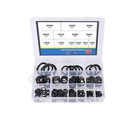 Juego de 320 arandelas surtidas de acero al carbono ondulado, tipo de compresión, ondas onduladas, arandelas de resorte, kit surtido