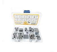 Juego de 33 tuercas de conversión de rosca M8 x 1,25 acero inoxidable 304 para uso en vehículos y mantenimiento industrial