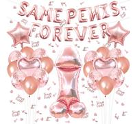 Juego de 34 globos Jga decorativos para mujer, decoración de novia para ser, globos JGA, guirnalda de novias, despedidas de soltera, globos de boda, decoración