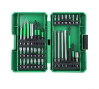 Juego de 35 destornilladores magnéticos y brocas con puntas hexagonales y estuche de almacenamiento de clip seguro adecuado para múltiples escenarios de reparación