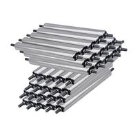 Juego de 35 rotoli di nastro trasportatore en acciaio diámetro 50 mm por seghe da tavolo rotoli di recinze reabili da 100 1000 mm duli ed efficienti (L 23 3 5 pulgadas 600 mm)