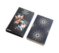 Juego de 36 cartas de tarot - Cartas espirituales compactas para principiantes, oráculo con tarjetas de adivinación para, meditación, adultos, jóvenes, noches familiares, viajes, multiusos, para