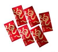Juego de 36 paquetes rojos para festivales de primavera, diseño de lujo, mejora tu experiencia de celebración hoy (E)