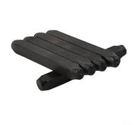 Juego de 36 perforadoras de letras y números, herramientas de estampado de acero al carbono de 5 mm para cuero, metal, madera, manualidades, incluye A-Z 0-9 con caja de almacenamiento