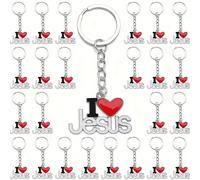Juego de 36 piezas/12 surtidos de llaveros con colgante de de Jesús - Regalo de Navidad, regalo ideal de oración de Pascua para mujeres, recuerdo religioso , para de la y fiestas de Halloween