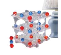 Juego De 3D - Construcción ABS 20x16cm, Tablero De Estrategia, Diseño Interactivo | Pensamiento Crítico, Juguete Educativo, Juego De Mesa para Adultos, Jóvenes, Estudiantes, Familia, Amigos, D