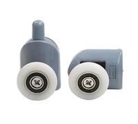 Juego de 4 a 8 poleas for cabinas de ducha, ruedas y poleas de 20, 22, 23, 25 y 27 mm de diámetro.(4pcs upper,19MM_6MM)