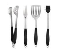 Juego de 4 accesorios para barbacoa AKTIVE