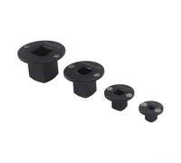 Juego de 4 adaptadores de enchufe de perfil bajo, reductor de acero tratado térmicamente de 1 a 3/4 3/4 a 1/2 1/2 a 3/8 3/8 a 1/4 pulgadas, diseño de ahorro de espacio para reparación de automóviles y
