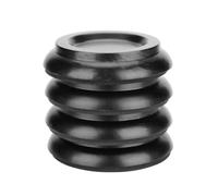 Juego De 4 Almohadillas Antideslizantes For Pies De Piano, Posavasos De Madera, For Pianos Verticales De Madera Dura(Nero)