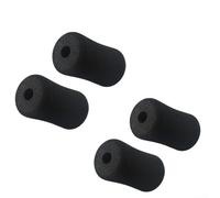 Juego de 4 almohadillas de espuma para banco de fitness para máquinas de curvatura de piernas, entrenamiento de pesas para bancos y patas de marco de mesa de inversión