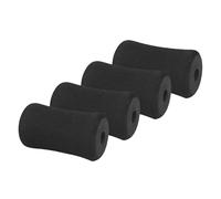 Juego de 4 almohadillas de rodillo de espuma para mancuernas - Juego de almohadillas portátiles para ejercicios | para entrenamiento de gimnasio en casa Equipo de inversión