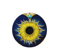 Juego de 4 ambientadores de coche con diseño de corazón de dibujos animados, tarjetas colgantes con aroma a lavanda para interior del vehículo, decoración de fragancia impresa de doble cara para