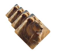 Juego de 4 ambientadores de coche para colgar tarjetas perfumadas para SUV de león de prado y tabletas de aromaterapia para dormitorio, armario, zapatero