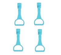 Juego de 4 anillos de entrenamiento para bebés de pie para corralitos de juegos, desarrollo de coordinación de equilibrio con fácil instalación, ayuda de pie ajustable para bebés