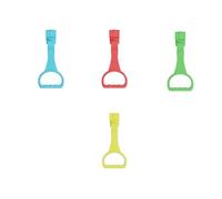 Juego de 4 anillos de entrenamiento para bebés de pie para corralitos de juegos, desarrollo de coordinación de equilibrio con fácil instalación, ayuda de pie ajustable para bebés