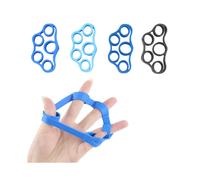 Juego de 4 bandas de resistencia para aliviar la artritis, el s?ndrome del t?nel carpiano, la guitarra y la escalada en roca