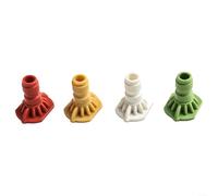 Juego de 4 boquillas de lavado a presión de 1/4 pulgadas de conexión rápida para lavado de coches, jardín, limpieza de hormigón, entrada, patio, modos de chorro (1,2 mm (040))