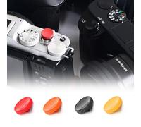 Juego de 4 Botones de Obturación de Cobre Universal para Cámara Fujifilm X-T5/X-T4/X-T3, Botón Disparador Compatible con Canon F-1/AE-1/New F-1 Nikon DF/FM2/F3