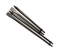 Juego de 4 brocas de martillo neumático, cinceles neumáticos, herramienta de broca aplicable, cinceles de pala