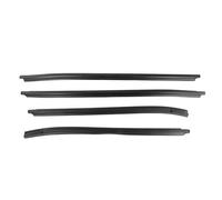 Juego de 4 burletes para Ventanas de Coche, burletes para Puertas Laterales, molduras y Sellos compatibles con Mitsubishi Outlander 2013-2018.