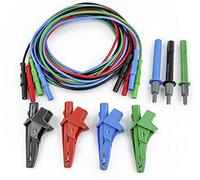Juego de 4 cables, 4 cocodrilos y 3 puntas de prueba