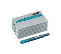 LAMY Juego de 4 cartuchos de tinta T10 con gran reserva de tinta, adecuados para todos los modelos de pluma estilográfica Lamy - Contenido 1,25 ml por cartucho - 5 unidades por paquete - Color de