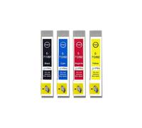 Juego de 4 cartuchos de tinta para reemplazar los compatibles con Epson T0715 (no originales) de Go Inks (4 tintas).