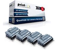 Juego de 4 cartuchos de tóner compatibles con Brother HL-L5000 D HL-L 5100 DN HL-L5100 DNT HL-L5100 DNTT HL-L5100 Series HL-L5200 DW HL-L5200 DWLT TN-3480 TN3480 TN 3480 Black - Serie Color Negro