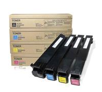 Juego de 4 Cartuchos de tóner compatibles TN312 para fotocopiadoras en Color C350P C300 C352 (Cian Magenta Amarillo Negro)