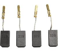 Juego de 4 cepillos de carbono duraderos, de grado profesional, multifuncional, rendimiento fiable para mejoras del hogar, tareas profesionales, uso diario industrial