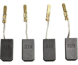 Juego de 4 cepillos de carbono duraderos, de grado profesional, multifuncional, rendimiento fiable para mejoras del hogar, tareas profesionales, uso diario industrial