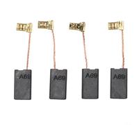Juego de 4 cepillos de carbono para modelos Bosch GBH5-38D GBH5-40D GSH500 A69, cepillo de motor de repuesto para taladros martillos y herramientas eléctricas, larga vida útil, bricolaje y uso en