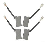 Juego de 4 cepillos de carbono para sierra ingletadora DW718 DWS780 DW368 DW708 - Sustituye a 381028-08 381028-02- 22x12.5x6.3mm Kit de piezas de reparación de motor