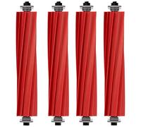 Juego de 4 cepillos de rodillos para Roborock S7, Q7, Q Revo, QV35 Serie, cepillo de rodillo de repuesto para S7 MaxV Ultra, Q7 Max +, Qrevo Pro/MaxV/S, QV35A / 35S robot vacío