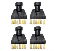 Juego de 4 cepillos para limpiador de vapor para Karcher para unidades de la serie SC optimizados para su uso con ajustes de salida de vapor estándar (2)