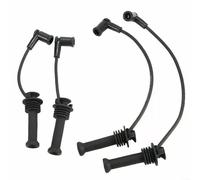 Juego de 4 chispas para Ford Focus II Mk2 Mk3 Fiesta Fusion C Max 2, OEM 1335369 1335377, para reemplazo de cable de encendido, ajuste estilo OE, se adapta a 2001/11-2015/01