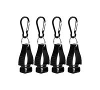 Juego de 4 clips antideslizantes para guantes. Soporte de plástico ligero y duradero para guantes y herramientas de trabajo.