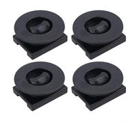 Juego de 4 clips de fijación de alfombrillas de PVC para una instalación segura y estable de alfombras en coches
