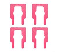 Juego de 4 clips para cesta de lavavajillas Miele multicolor | 4 clips de fijación para cesta de lavavajillas Miele multicolor