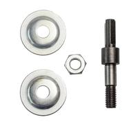 Juego de 4 convertidores de varilla de extensión de amoladora angular, adaptador de eje de extensión para máquina pulidora, taladro manual