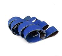 Juego de 4 correas de lijado de óxido de circonio de 2 x 72 pulgadas para lijadora de banda con junta resistente al agua para resultados consistentes de molienda en seco y húmedo (grano 40)