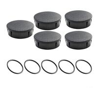 Juego de 4 cubiertas para cabezal de aspersor Hunter Pro PROS-04/06/12, sellado sin herramientas, con junta tórica, ABS resistente a los rayos UV para sistemas de riego (Pack de 5)