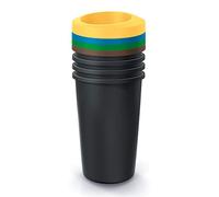 Juego de 4 cubos de reciclaje de 45L cada uno KEDEN.