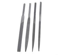 Juego de 4 cuchillas neumáticas para herramientas AF 5, material de acero para vidrio, cerámica, metal, madera y roca, aplicaciones de desbarbado y modelado