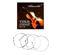 Juego de 4 cuerdas de violín G-D-A-E universales con núcleo de acero, cuerdas de violín para instrumentos 4/4 3/4 1 4 violín profesional 4/4 juego completo