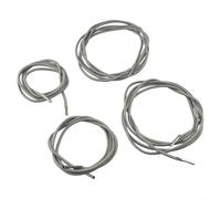 Juego de 4 cuerdas elásticas para sillas de terraza, 2 x 220 cm + 2 x 140 cm, kit de reparación de sillas de césped, fácil de instalar con puntas de metal, nailon de alta elasticidad, látex y camping