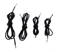 Juego de 4 cuerdas elásticas para sillas reclinables de jardín, tumbonas, cordones elásticos de repuesto para sillas de patio al aire libre